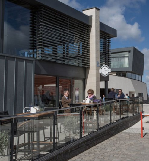 Sandbanks restaurant - an example of diverse leisure construction projects by Spetisbury Construction