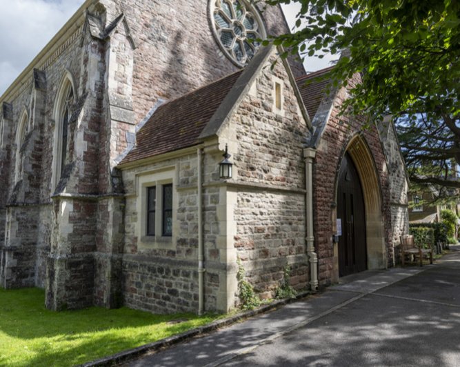 Example of a church building construction project by Spetisbury Construction: All Saints Church, Poole