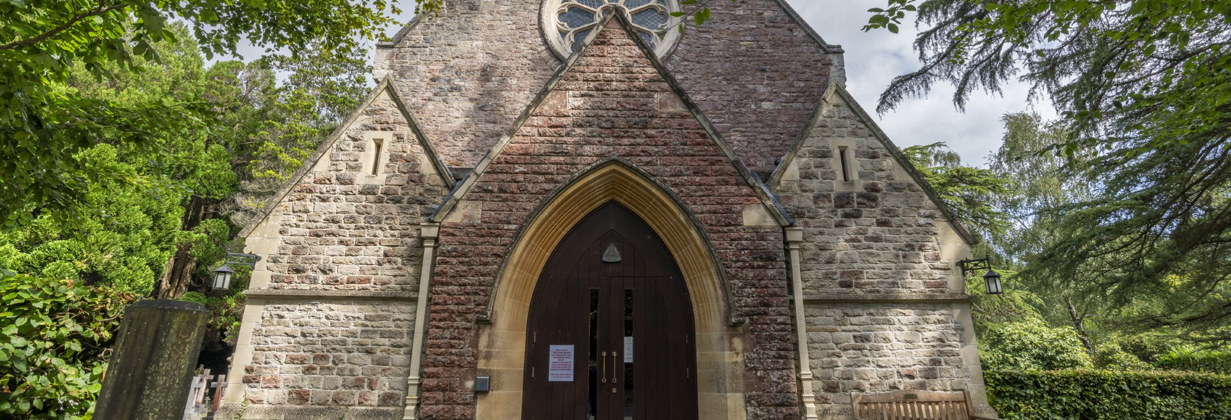 Front of All Saints Church, Poole