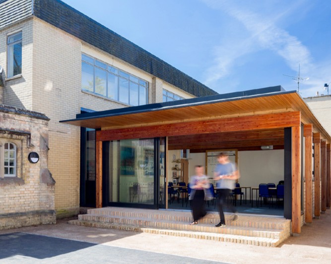 Example of an education construction project by Spetisbury Construction: Canford School