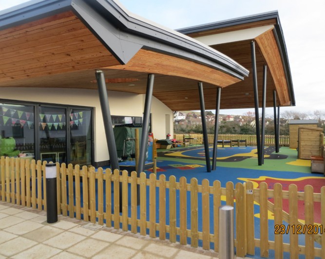 Example of an education construction project by Spetisbury Construction: St Mary's School