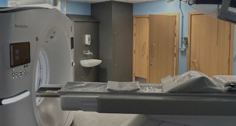 Example of a healthcare construction project by Spetisbury Construction: Weymouth CT scanner facility